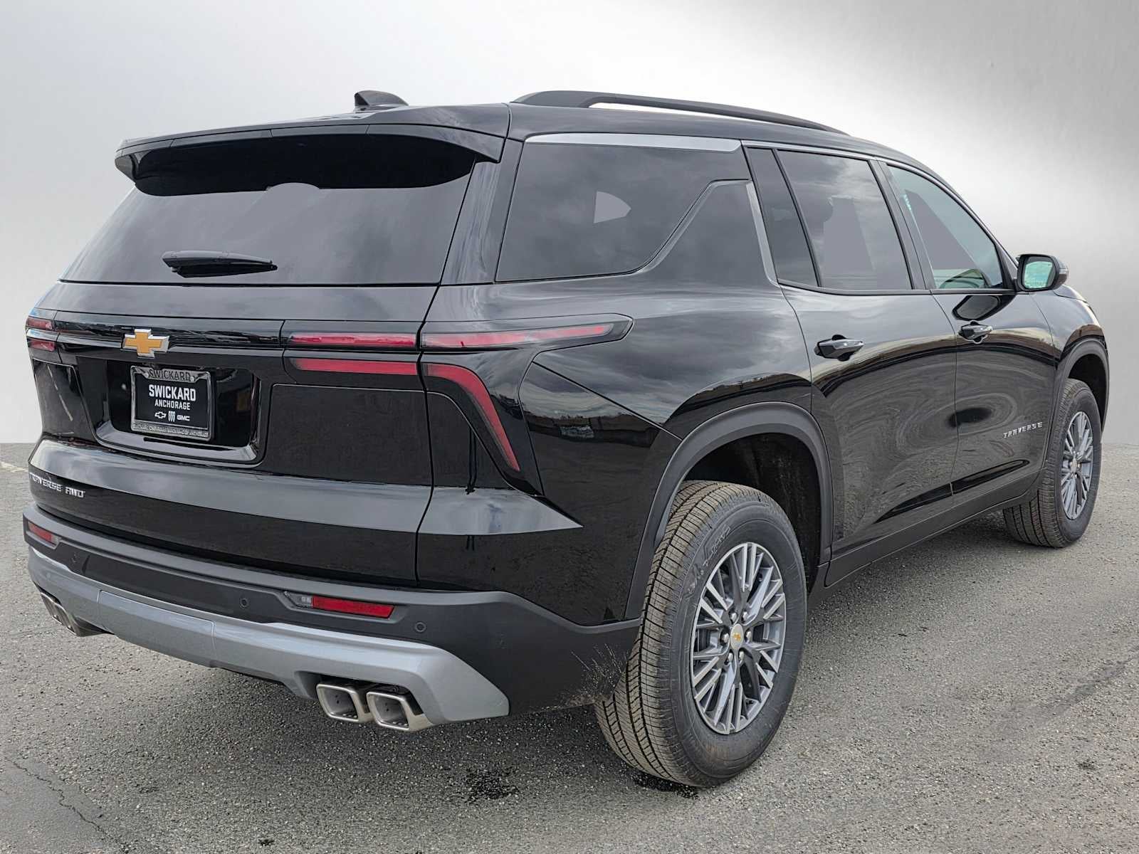 2026 Chevrolet Traverse — rear three-quarter view