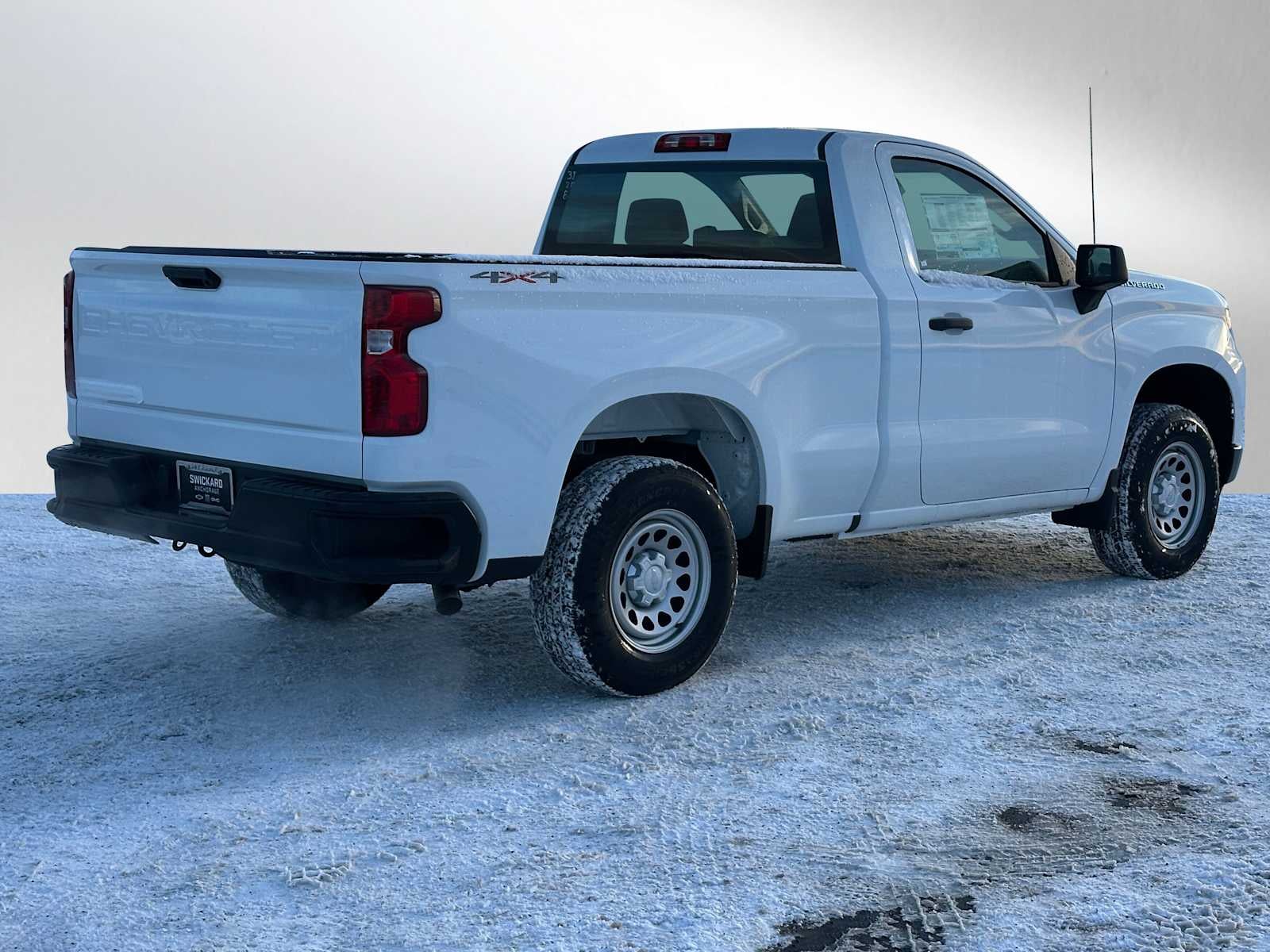 2026 Chevrolet Silverado 1500 — rear three-quarter view